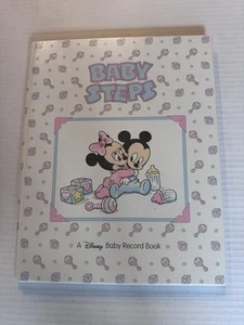 Disney Babies Baby Steps Topolino e Minnie Record Book Ricordi Vintage 1994 Nuovo - Foto 1 di 12