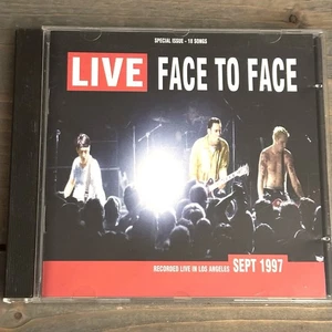FACE TO FACE ~ LIVE, SEPT 1997 ~ CD 1998 RARE - Foto 1 di 8