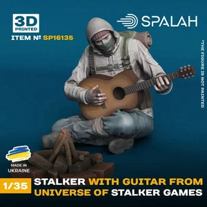 STALKER Figure 1/35 – Stalker with Guitar by Campfire Resin Model Kit SP16135 - Picture 1 of 6
