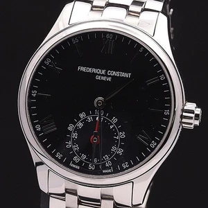 Reloj inteligente Frederique Constant Horological FC-285X5B4 esfera negra acero inoxidable para hombre - Imagen 1 de 4