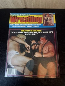 Sports Review Wrestling Magazine September 1979 Ric Flair Wahoo McDaniel - Picture 1 of 5