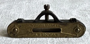 Antique STANLEY Line Level Brass and Iron Antique Pocket Tool - Picture 1 of 5