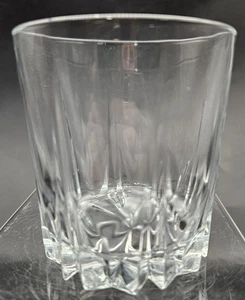 Vaso de vidrio de whisky de bola baja vintage doble de cristal de plomo antiguo 10 oz - Imagen 1 de 6