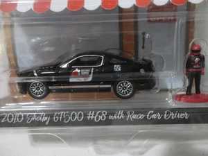 Greenlight 2010 Shelby GT500 #68 negro con RR Hobby Shop S15 - Imagen 1 de 3