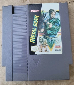 Metal Gear - Nintendo NES (Authentisch) Spiel, getestet & funktionsfähig - Bild 1 von 5