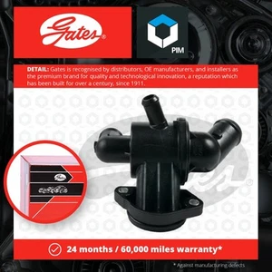 Coolant Thermostat fits VW TOURAN 1T, 1T3 1.6D 10 to 15 Gates 03L121111R Quality - Picture 1 of 4
