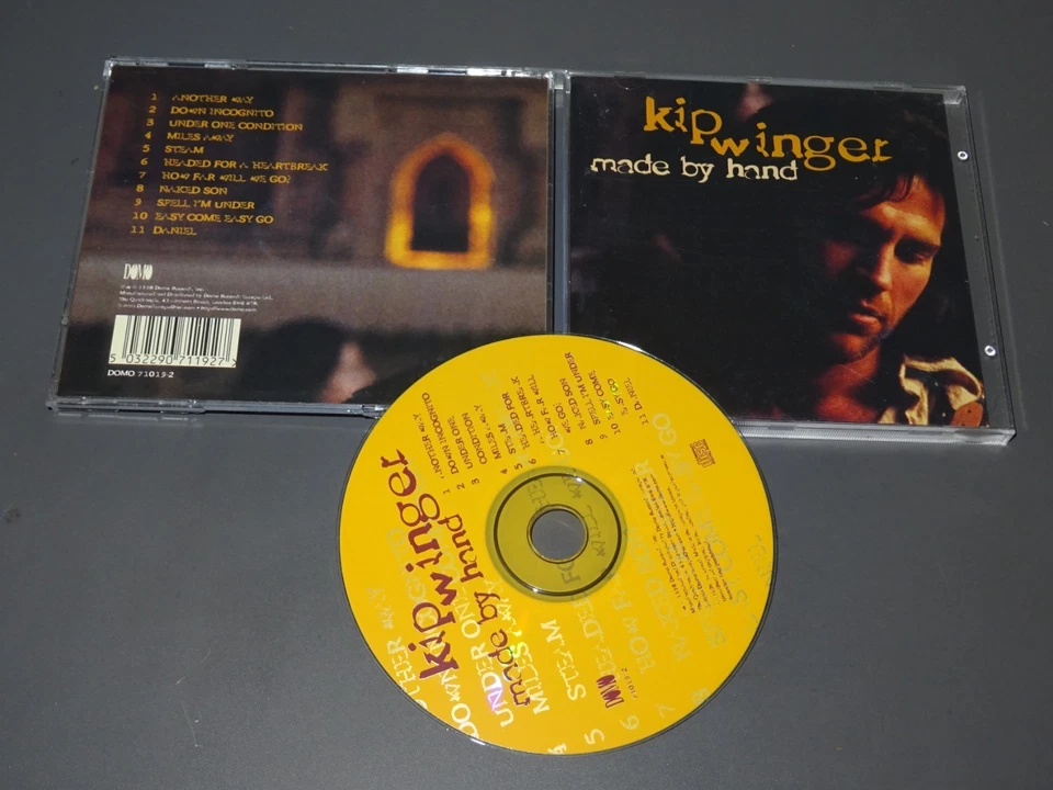 KIP WINGER - MADE BY HAND / UK-ALBUM-CD 1998 (CD MINT-) - Bild 1 von 1