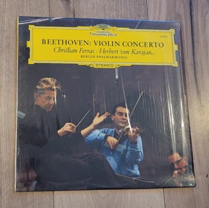 Beethoven Violin Concerto Christian Ferras Herbert Von Karajan Vinyl - Picture 1 of 9