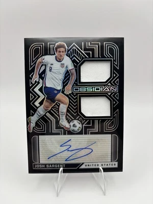 Josh Sargent 2021-22 Panini Obsidian Doble Jersey Tinta/100 Automático Foto 1 de 2