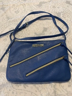 Bolso Bandolera Kenneth Cole Reaction Usado Para Mujer Mini Lazo en Azul B-5 Foto 1 de 4