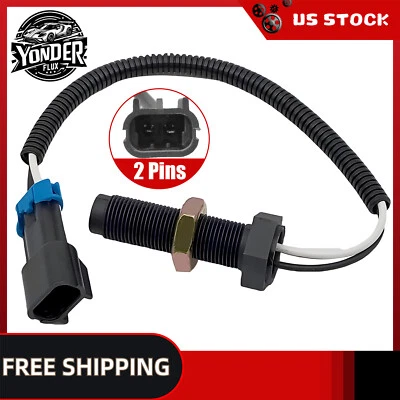 Single Connector 2 Prong Screw In Type Speed Sensor for Mack Eaton Trans 5055505 Foto 1 de 4