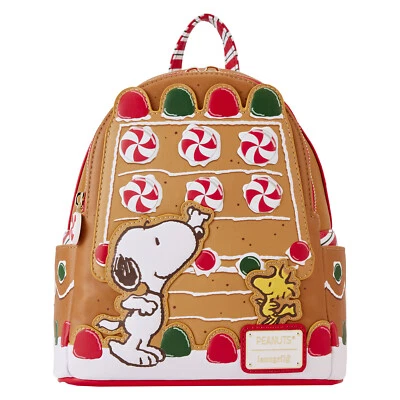 Mini mochila perfumada Peanuts Snoopy Gingerbread House Foto 1 de 4