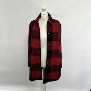 Chaqueta Camisa a Cuadros BB Dakota de Anthropologie Eldridge. Rojo/Negro. Grande.  - Imagen 1 de 4