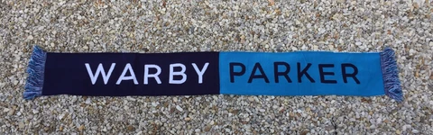 WARBY PARKER Glasses Sunglasses Frames Promotional Company Scarf "SMILE CHICAGO" Cover