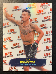 MAX HOLLOWAY - 2024 Topps Chrome UFC - FIGHT NIGHT CASE HIT SSP INSERT