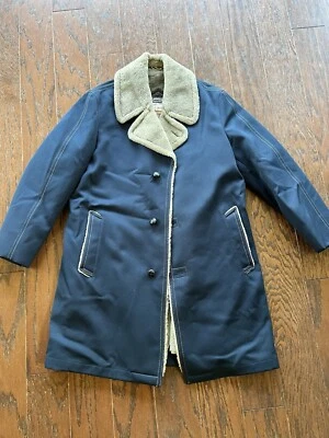 Vintage Mighty Mac Handsome Outerwear Sherpa Lined Jacket - Sz 40 - 70s/80s - Image 1 of 4