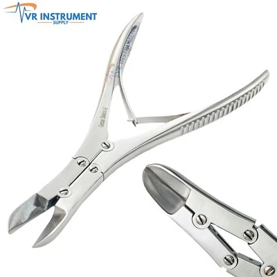 VR INSTRUMENT SUPPLY Ruskin-Liston Bone Cutter Double Action Orthopedic Instruments 7.5" Straight