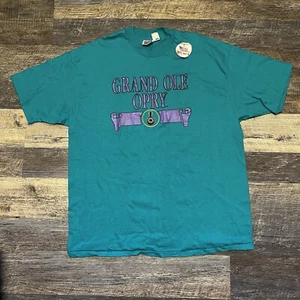 Vintage Grand Ole Opry T-Shirt Neu mit Etikett Einzelnaht XXL gesticktes Logo - Bild 1 von 10