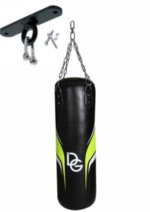 Deba® Boxsack Leder Sandsack mit Stahlkette Boxsackhalterung DE - Bild 1 von 3