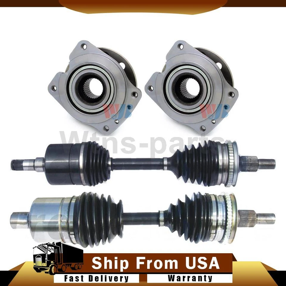 4X KIT DE COJINETE DE RUEDA EJES EJES JUNTAS CV DELANTERAS SE ADAPTA A CHEVROLET LUMINA 1997 Foto 1 de 4