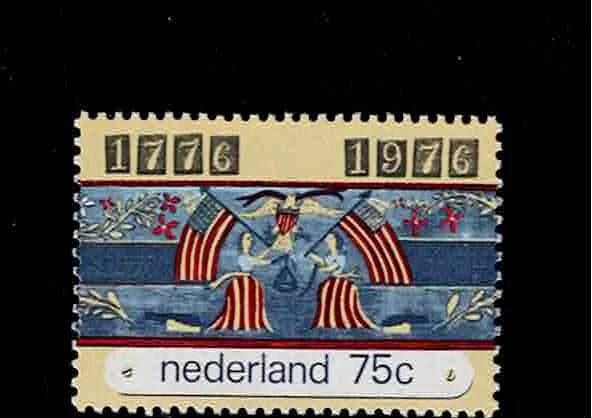 Netherlands Scott #557, Single 1976 Complete Set FVF MNH - Image 1 of 1