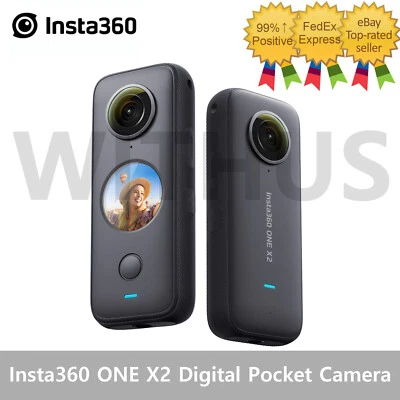 Insta360 ONE X2 Digital Pocket Camera 5.7K 360° Waterproof Action Cam - Tracking - Image 1 of 4
