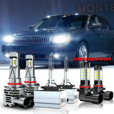 Kit de faros antiniebla HID/LED para Mercury Montego 2005-2007 Foto 1 de 4