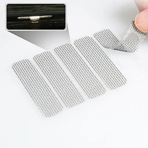 10Pcs Self-Adhesive Patches Weep Hole Cover Sticker Window Repair Patch Summer - Imagen 1 de 10