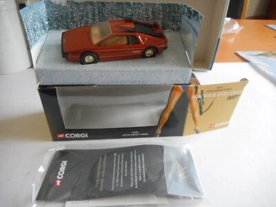 Corgi Def Bond 007 Coll 04701 Lotus Esprit Turbo For Your Eyes Only + Box - Image 1 of 4