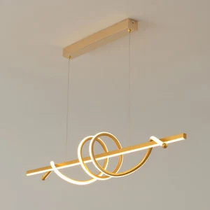Modern Chandelier Lighting LED Dining Room Kitchen Dimmable Pendant Light NEW - Picture 1 of 19