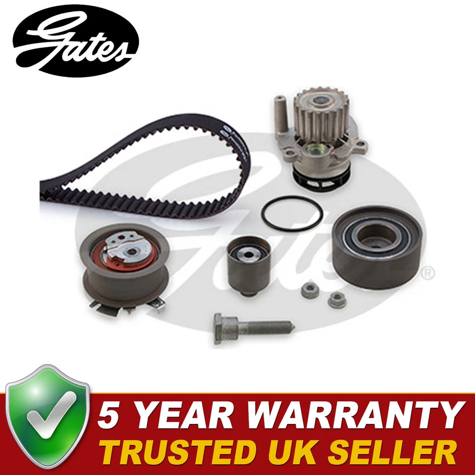 Gates Timing Belt + Water Pump Kit Fits VW Audi Skoda Seat 2.0 TDI - KP25607XS-1 - Image 1 of 4
