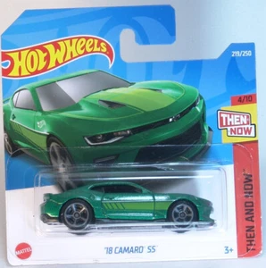 Hot Wheels 2022 #219 - HCV82 - Then and Now - '18 Camaro SS - Imagen 1 de 1