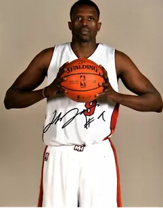 Miami Heat Luol Deng Autographed 8x10 Photo COA - Picture 1 of 1