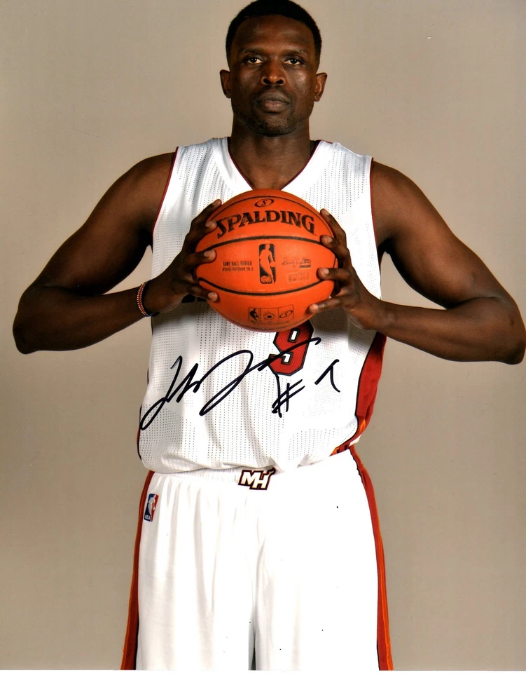 Miami Heat Luol Deng Autographed 8x10 Photo COA - Image 1 of 1