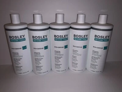 5x BOSLEY BOS-Defense Volumizing Conditioner Non Color-Treated 33.8 oz/ 1 Liter - Image 1 of 4