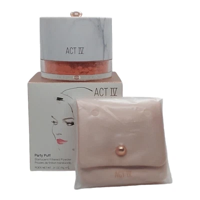 Estee Lauder Act IV Party Puff Starlucent Filtered Powder 0.31 oz 9 g In Box New - Image 1 of 4