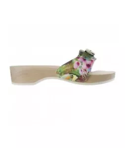 Dr. Scholl Pescura Tropical, zoccoli originali fantasia, plantare in legno,fibia - Foto 1 di 1