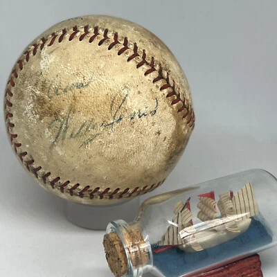 Willie Jones & Bob Gibson signed Spalding Baseball JSA LOA Inscribed Auto A3660 - Image 1 of 4