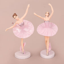 Cake Decoration: Toyvian Ballet Girl Figurines for Events