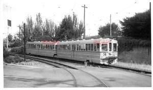 25BB114 RP 1939 KEY SYSTEM RAILWAY TRAIN CAR #114 SAN FRANCISCO SIGN - Picture 1 of 1