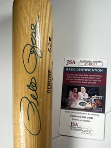 PETE ROSE HIT KING SIGNED BASEBALL BAT JSA COA AUTHENTIC AUTOGRAPH LOUISVILLE - Picture 1 of 4