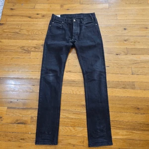 Han Kjobenhavn Mens Selvage Denim Jeans Pants 30x31 Black - Picture 1 of 12