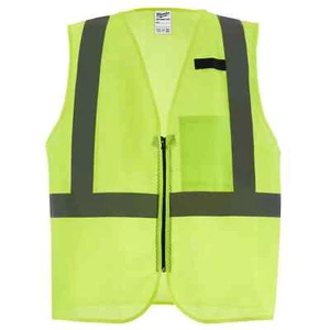 Milwaukee 48-73-2242H Class 2 High Visibility Yellow Safety Vest - L/XL ~NEW~ - Picture 1 of 5