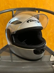 CASCO INTEGRALE MOTO MDS GROUP AGV GRIGIO METALLIZZATO MISURA XL OMOLOGAZIONE E1 - Foto 1 di 4