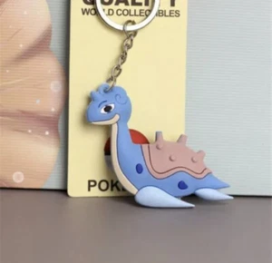 Pokemon Lapras Keychain Key Ring 2" Anime Cartoon Cosplay Toy - Picture 1 of 12