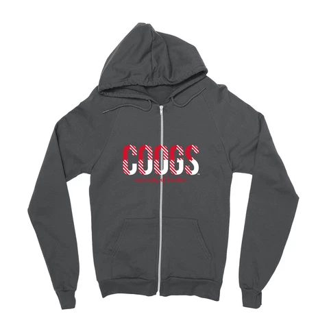 Venley Official NCAA University of Houston Coogs Zip Hoodie Cover