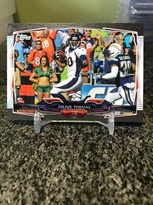 2014 Topps #9 Julius Thomas Rare Black Border Parallel SSP /59!!! - Image 1 of 2