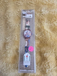 Orologio Swatch Vintage Nuovo Vecchio Stock Anni 90 Musicall Swatch Paulo Mendonca - Foto 1 di 3