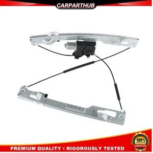 Power Window Regulator w/ Motor For Ford F-150 2011-2014 Crew Cab Pickup Front - Picture 1 of 13