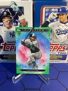 2024 Topps Inception Baseball Jordan Beck RC Green #2 Rockies SP - Picture 1 of 2
